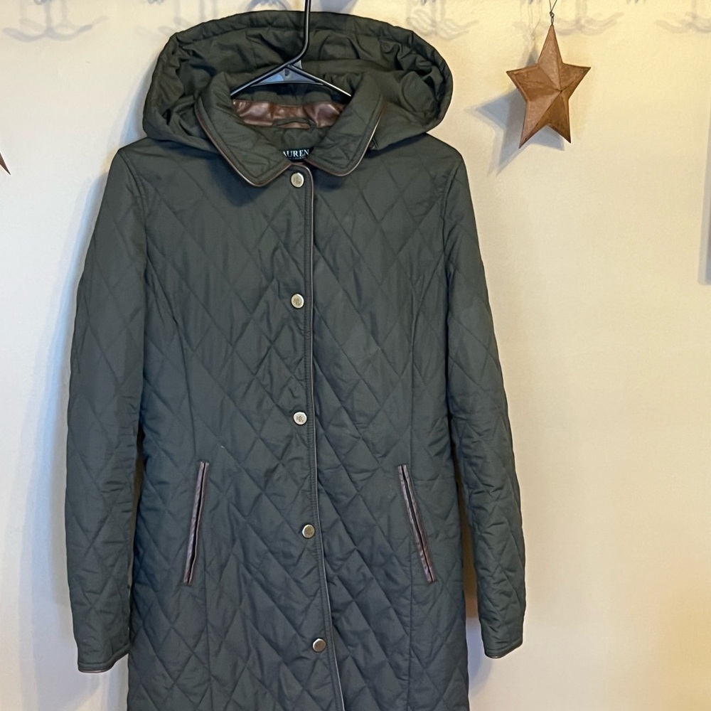 Ralph Lauren Quilted Jacket with detachable Hood